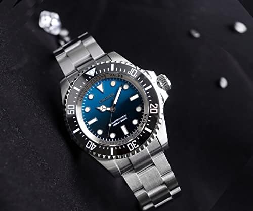 Relógio masculino Cronos L6009 automático de mergulho profundo